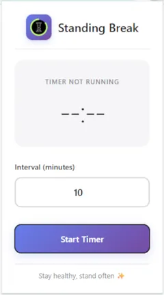 Standing Break Reminder icon